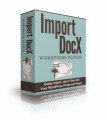 Import Docx Personal Use Software 
