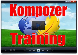 Kompozer Training PLR Video
