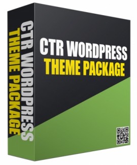 New Ctr WordPress Theme Package Personal Use Template