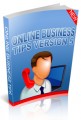 Online Business Tips Version 5 Give Away Rights Ebook