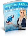 Opt In List Building For Beginners PLR Ebook