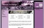 Banner Exchange Purple Design 3 Personal Use Template