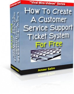 Customer Service Support Ticket System For Free Resale Rights Software