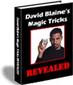 David Blaine’s Magic Tricks Revealed Resale Rights Ebook