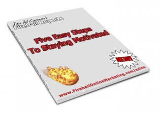 Five Easy Steps To Staying Motivated Resale Rights Ebook