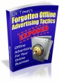 Forgotten Offline Advertising Tactics Mrr Ebook