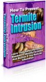 How To Prevent Termite Intrusion PLR Ebook