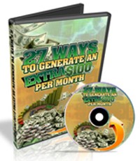27 Ways To Generate An Extra 100 Dollars Per Month MRR Video With Audio