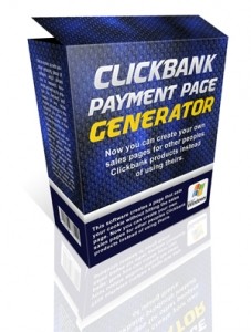 Clickbank Payment Page Generator Resale Rights Software With Video