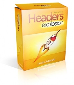 Headers Explosion V1 Personal Use Graphic