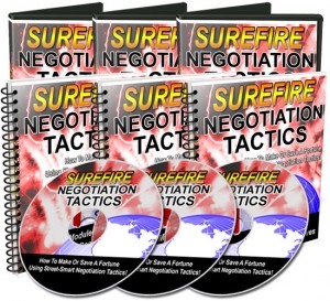 Surefire Negotiation Tactics Mrr Ebook With Audio & Video