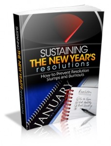 Sustaining The New Years Resolutions Mrr Ebook