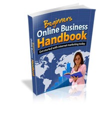 Beginners Online Business Handbook Resale Rights Ebook