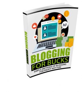 Blogging For Bucks Resale Rights Ebook