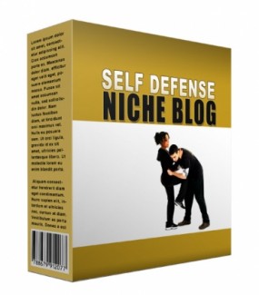 Latest Self Defense Flipping Niche Blog Personal Use Template