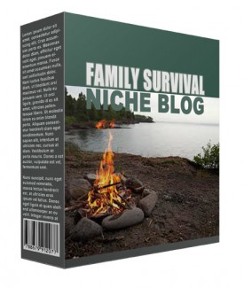 New Family Survival Flipping Niche Blog Personal Use Template