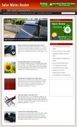 Solar Water Heater Blog Personal Use Template With Video