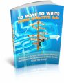 Ten Ways To Write More Effective Ads PLR Ebook