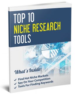 Top 10 Niche Research Tools MRR Ebook With Audio