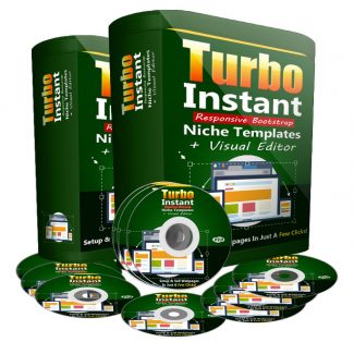Turbo Instant Niche Templates Personal Use Software With Video