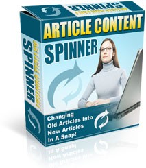 Article Content Spinner Resale Rights Software