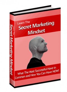 Learn The Secret Marketing Mindset Resale Rights Ebook