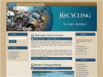 Recycling Wordpress Theme Resale Rights Template