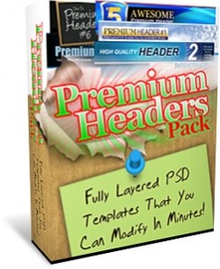 Premium Headers Pack Personal Use Graphic