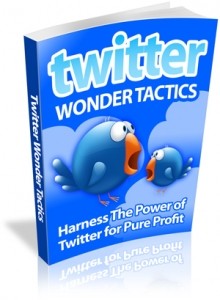 Twitter Wonder Tactics Plr Ebook