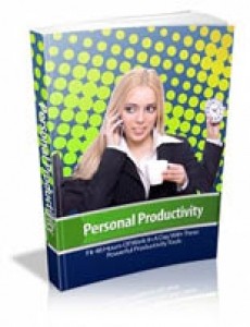 Personal Productivity Mrr Ebook