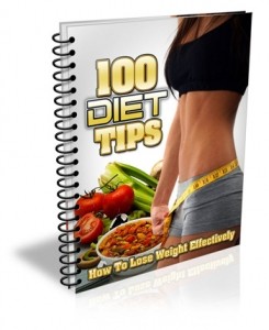 100 Diet Tips Give Away Rights Ebook