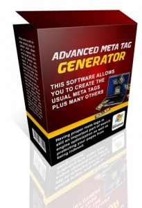 Advanced Meta Tag Generator Resale Rights Software With Video