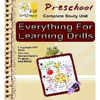 Everything For Learning Drills – Preschool MRR Ebook