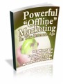 Powerful Offline Marketing Resale Rights Ebook