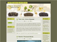 Green Tea WordPress Theme Personal Use Template