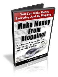Make Money From BloggingV-l,ll,lll,lV,Vl,Vll Personal Use Video