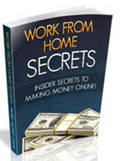Work From Home Secrets Personal Use Ebook