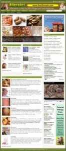 Allergy Website Plr Template