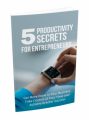 5 Productivity Secrets For Entrepreneurs MRR Ebook With ...