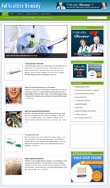 Folliculitis Remedy Niche Blog Personal Use Template With Video