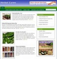 Herbal Cures Niche Blog PLR Template 