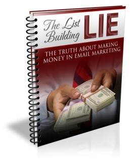 List Building Lie PLR Ebook