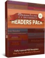 Premium Headers Pack V6 Personal Use Template With Video
