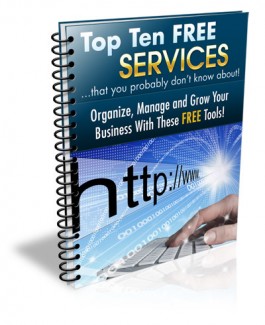 Top Ten Free Google Services PLR Ebook