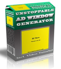 Unstoppable Ad Window Generator Personal Use Software