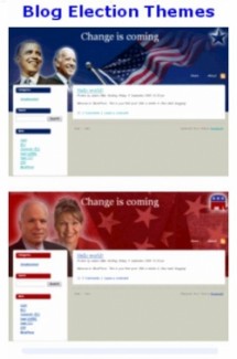 Blog Election Themes Personal Use Template
