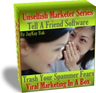 Tell A Friend – Viral Marketing In A Box Resale Rights Script