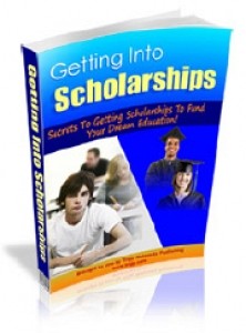 Getting Into Scholarships Mrr Ebook