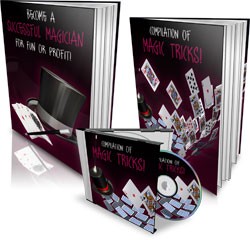 Magic Tricks Plr Ebook With Resale Rights Minisite Template With Audio