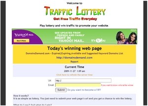 Traffic Lottery – Script Mrr Script